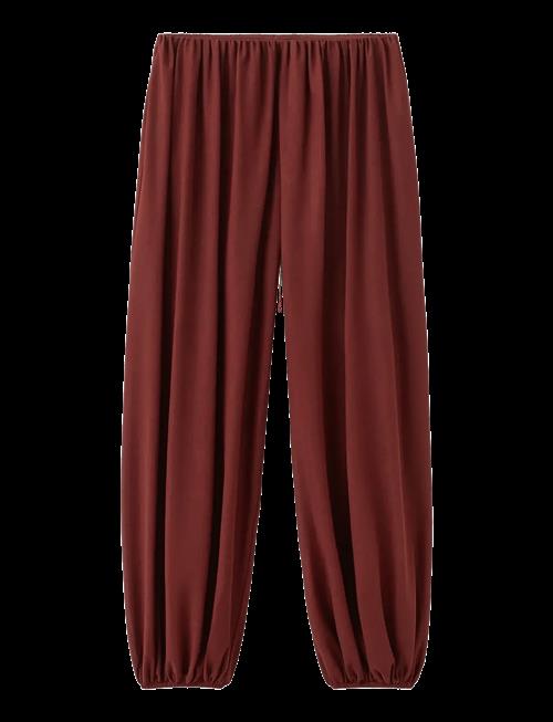 Mango | Mid-Rise Harem Pants | S
