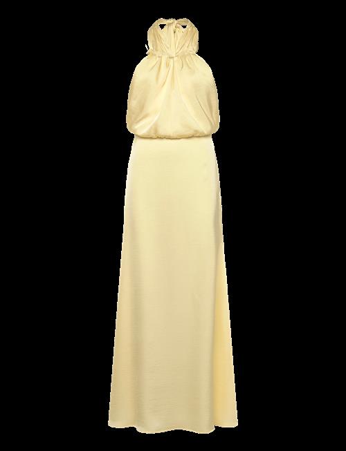 Bubbleroom | Halterneck Satin Gown | 34