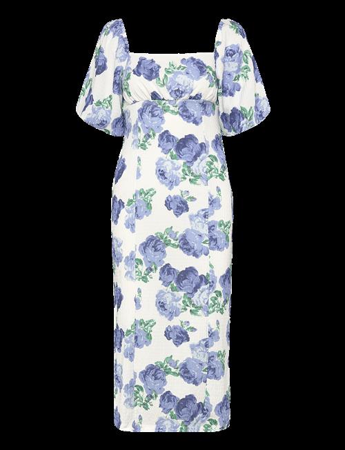 Bubbleroom | Volume Sleeve Midi Dress | M