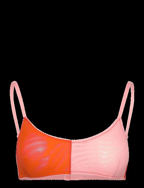 Understatement Underwear | Mesh Two-Tone Scoop Bralette | L
