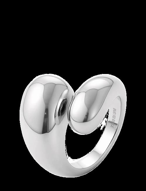 Bud To Rose | Drop Ring Silver | M