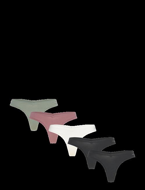 Organic Basics | Flex Thong 5-Pack | XXS