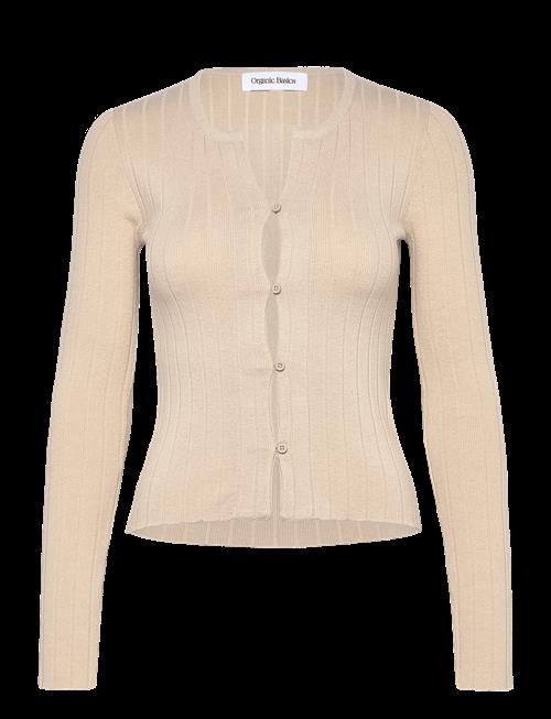 Organic Basics | Soft Knit Rib Cardigan | M