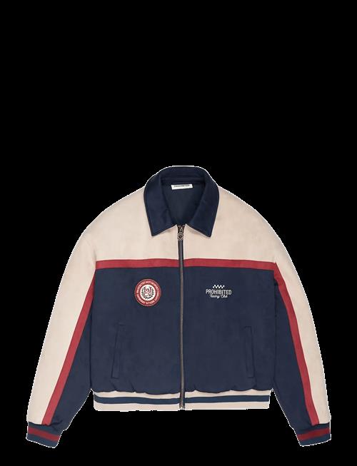 Prohibited | Suede Club Jacket Navy | M