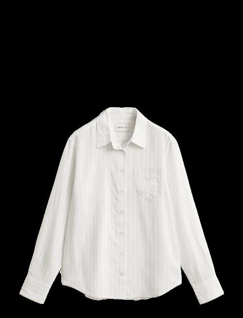Gant | Pinstripe Back Fold Detail Shirt | 38