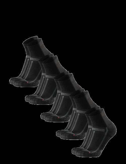 Danish Endurance | Long Distance Running Quarter Socks 5-Pack | 48-51