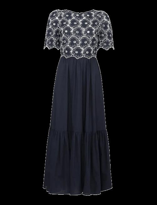 by Ti Mo | Broderie Anglaise Maxi Dress | M