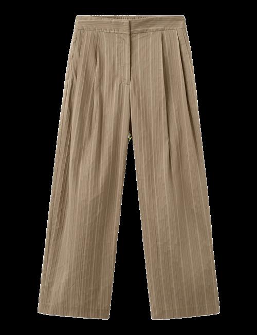 Mango | High-Waist Straight Trousers | 34
