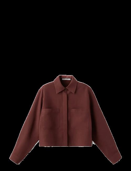 Mango | Pocket Lyocell Overshirt | M