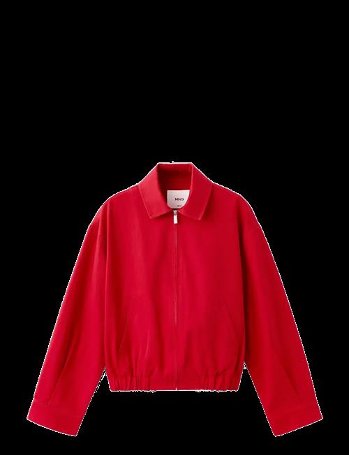 Mango | Bomber Jacket With Shirt Collar | XS
