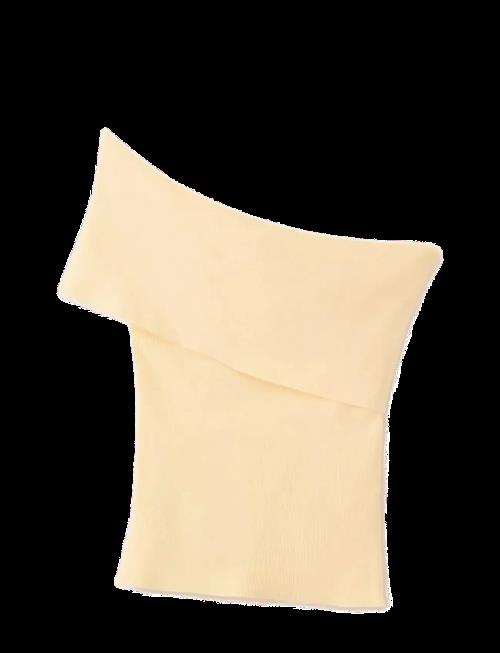Mango | Strapless Knitted Top | M