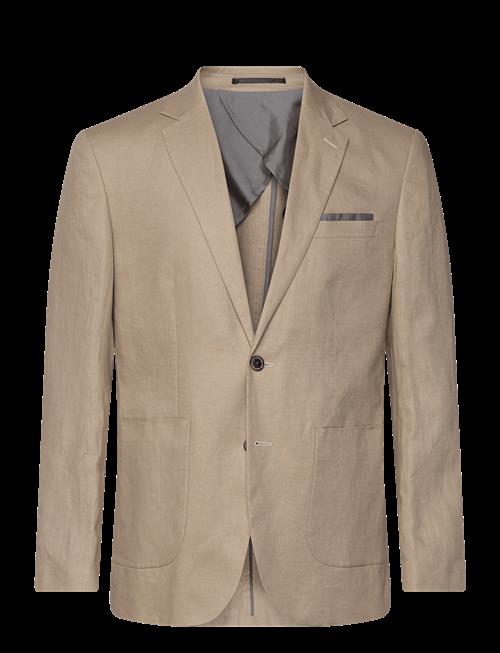 Lindbergh Black | Half Lined Linen Blazer | 56