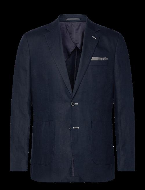 Lindbergh Black | Half Lined Linen Blazer | 50