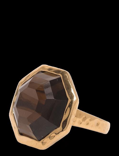 Syster P | Octagon Ring Gold | 8