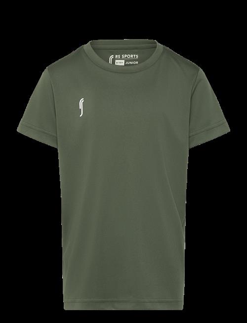 RS Sports | Jr Club T-Shirt (Club Collection) (Deep Green,12-14 Y,St) | 8-10