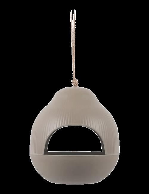present time | Bird Feeder Capullo Warm Grey | H 19CM