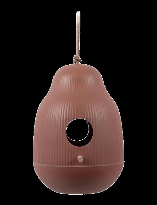 present time | Bird House Capullo Iron Red | H 25CM