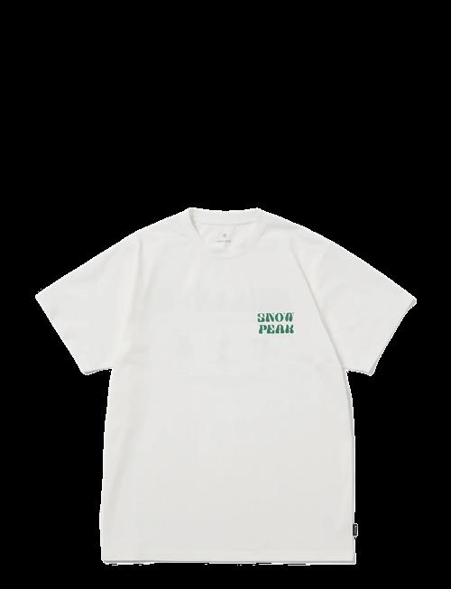 SNOW PEAK | Camping Graphic T-Shirt | M