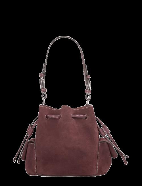Becksöndergaard | Suede Bucket Small Bag | 18X 22CM