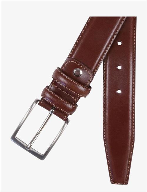 Portia 1924 | Black Leather Belt | 105 cm