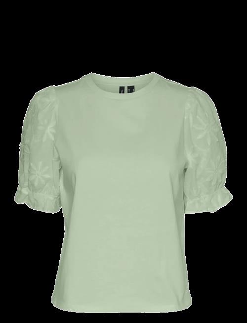 Vero Moda | Vmsenna Ss Emb Sleeve Top Jrs | XS
