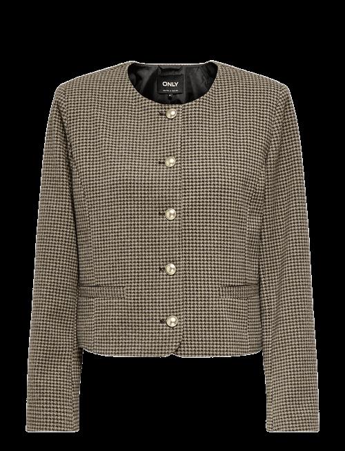 ONLY | Onlmaggie Check Jacket Otw | M