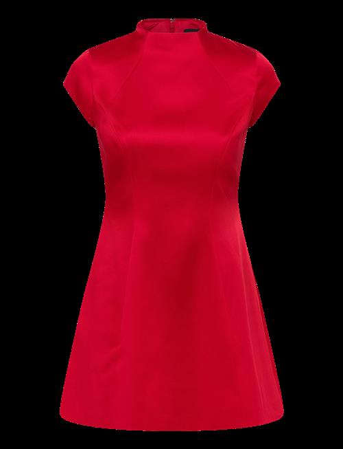 Bardot | Delphi Hourglass Satin Dress | 36