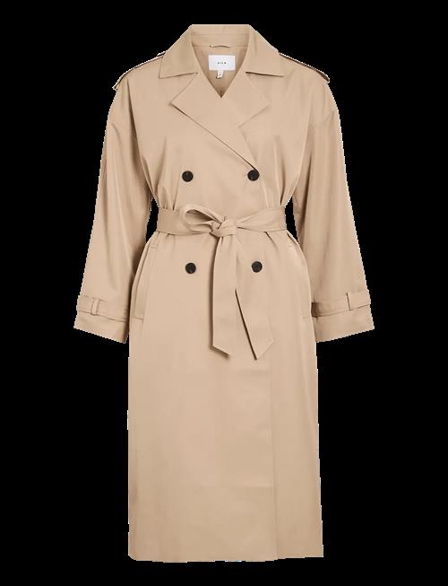 Vila | Viaddison L/S  Long Trenchcoat - Noos | 38