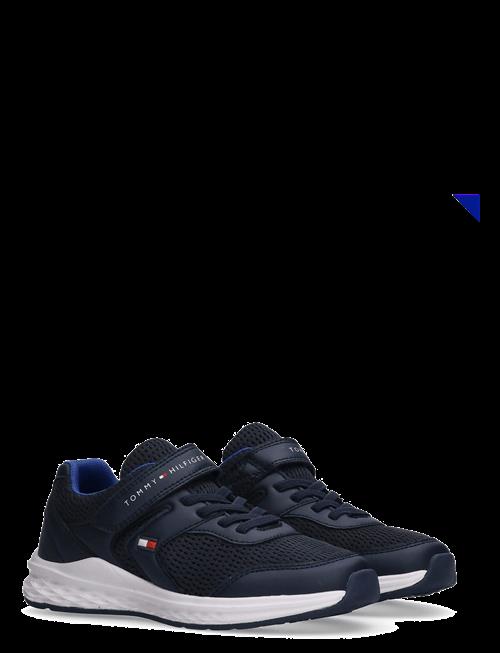 Tommy Hilfiger | Tommy Hilfiger Low Cut Lace-Up/Velcro Sneaker | 32