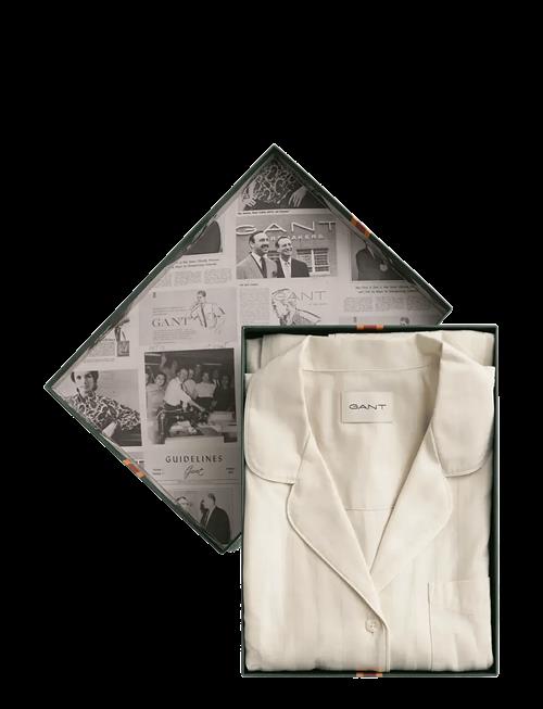 Gant | Satin Stripe Pajama Set Gift Box | XL