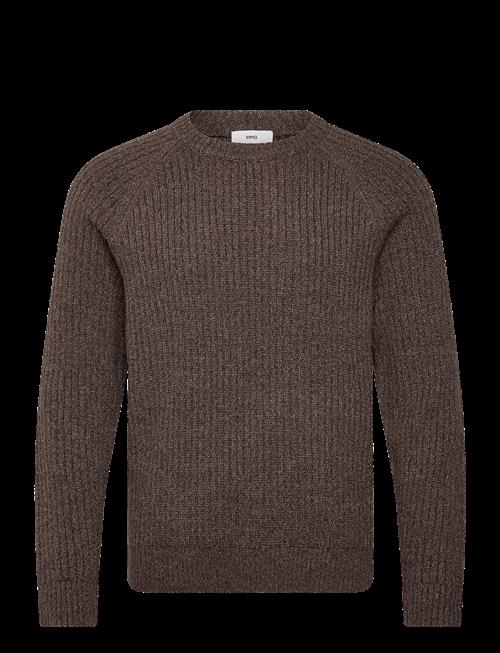 Mango | Wool-Blend Rib-Knit Sweater | XXL