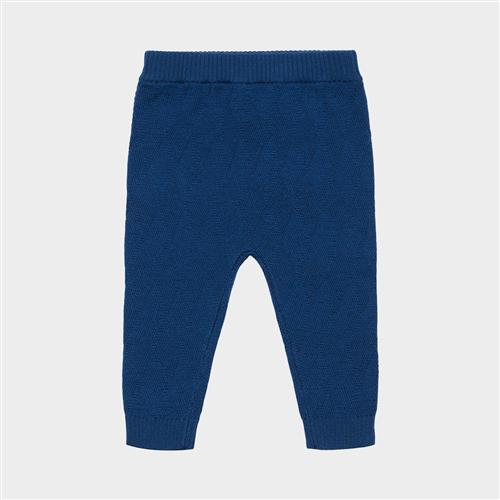 FUB Harlekin-bukser Til Babyer Deep Indigo  Deep Indigo 92 cm Uld Blå  92 cm  Drenge