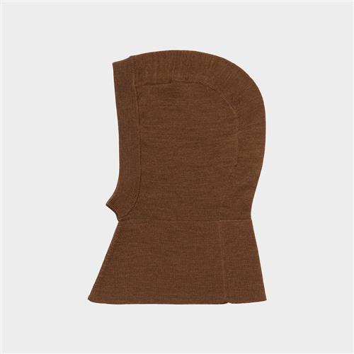 FUB Ekstra Fin Balaclava Hazel Melange  Hazel Melange 90/100 cm Uld Brun  90/100 cm  Drenge, Piger