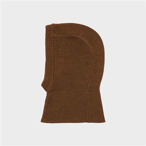 FUB Baby-balaclava Hazel Melange  Hazel Melange 62/68 cm Uld Brun  62/68 cm  Drenge, Piger