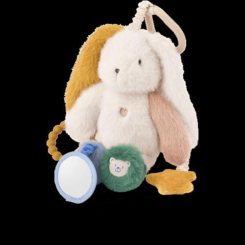 Liewood Angelina Small Activity Toy Rabbit Sandy Multi Mix Sandy Multi Mix One Size  Beige  One Size  Drenge, Piger