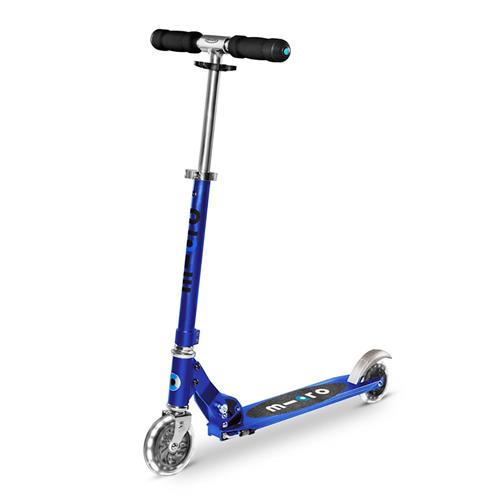 Micro Sprite LED Løbehjul Sapphire Blue  Sapphire Blue-OS  Blå  One Size 5 Years + Drenge, Piger