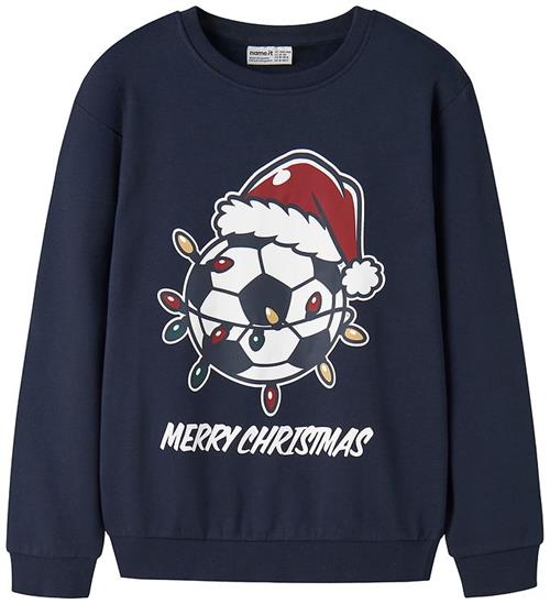 Name it Sweatshirt - NKMVOLUF - Navy Blazer/Football