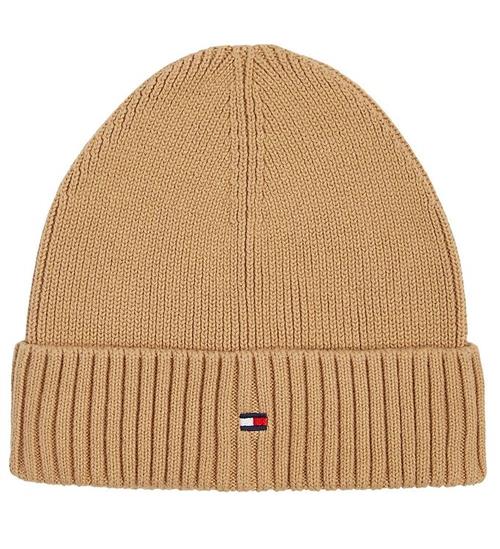 Tommy Hilfiger Hue - Strik - Small Flag - Classic Khaki