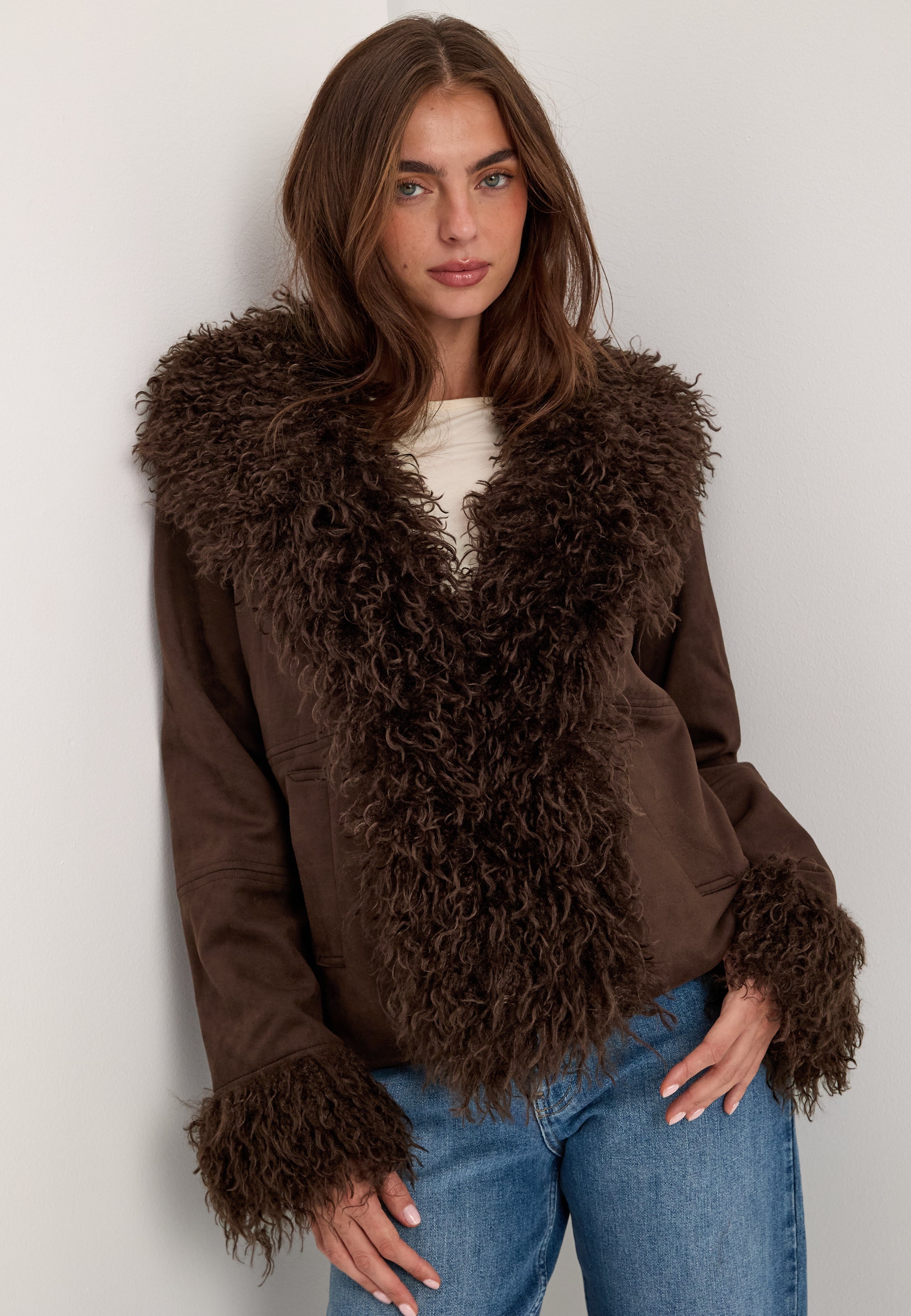 PIECES Pcnanna Brushed Short Jacket