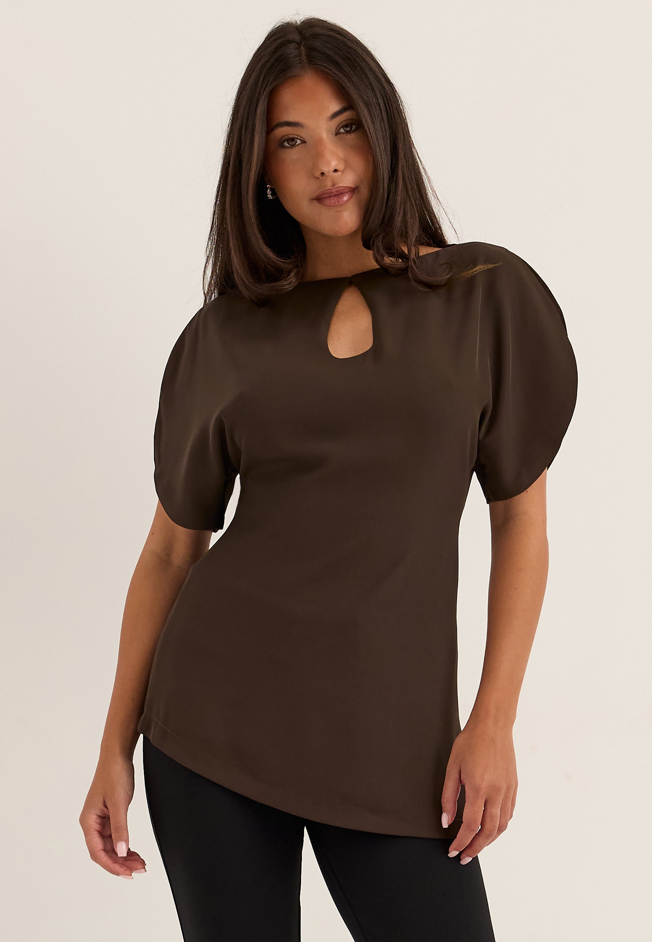 BUBBLEROOM OCCASION Rounded Sleeve Blouse