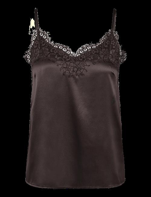 Rosemunde | Rwjade Silk Strap Lace Top | 44