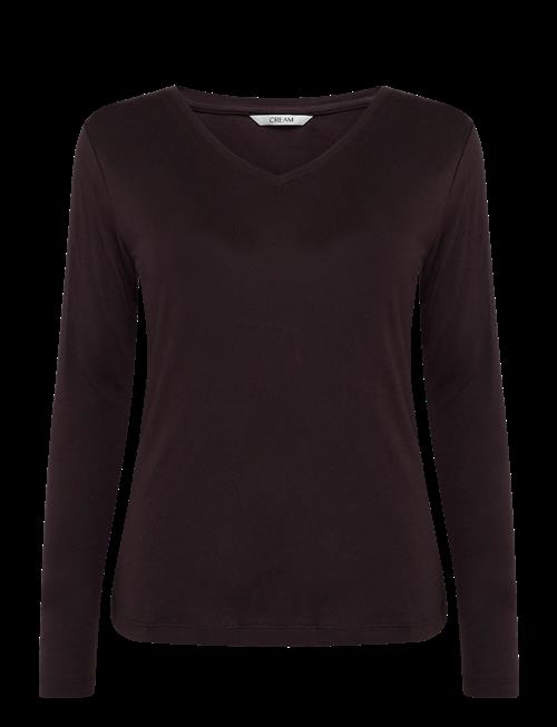 Cream | Naia Long Sleeve T-Shirt | L