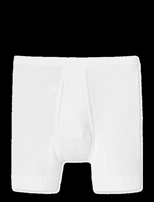Schiesser | Short Underpants With Fly And Double Rib, White - Original Classics | M