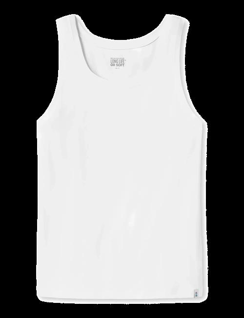 Schiesser | White Sleeveless Shirt - Long Life Soft | L