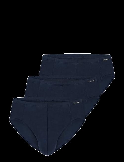 Schiesser | Supermini 3-Pack, Dark Blue - Essentials | XXL