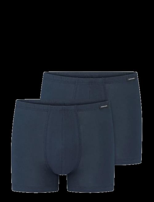 Schiesser | Shorts, 2-Pack, Dark Blue - Essentials | M