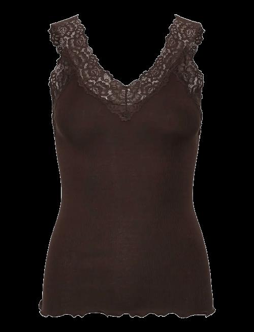 Rosemunde | Rwbernadine Organic Cotton Sl Lace Top | XL