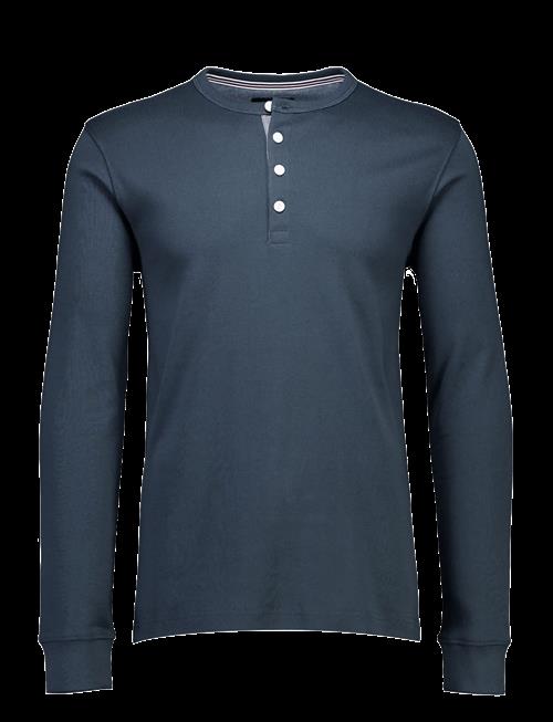 Lindbergh | Solid Gradad W Contrast Fabric L/S | XXXL