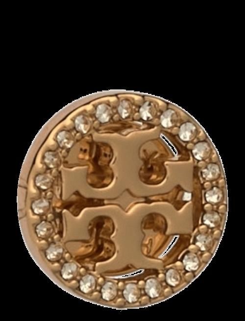 Tory Burch | Icon Pavé Circle Stud Earrings | ONE SIZE