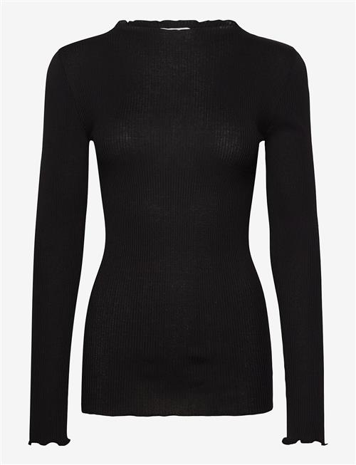 Rosemunde | Rwpearl Silk Ls T-Shirt | M